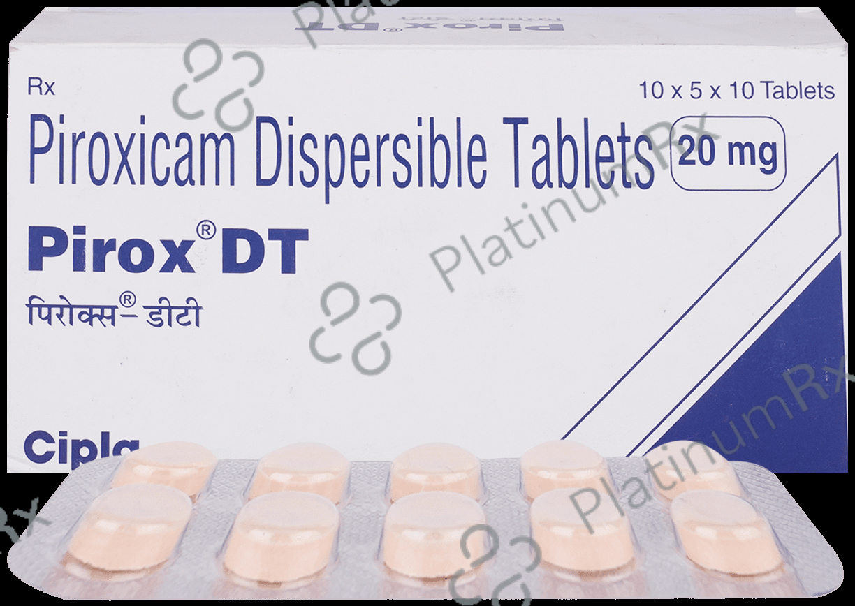 Pirox DT 20mg Tablet DT 10s
