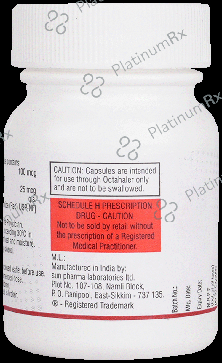 Besvil 100/25mcg Capsule 30s