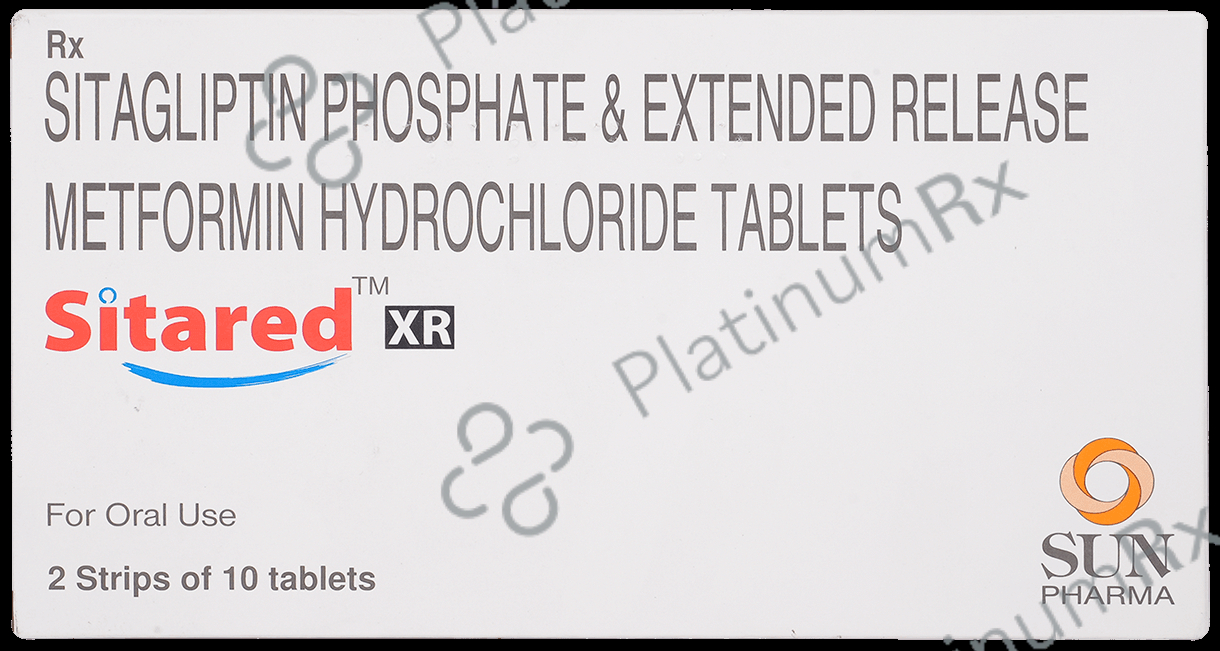 Sitared M XR 100/1000mg Tablet ER 10s