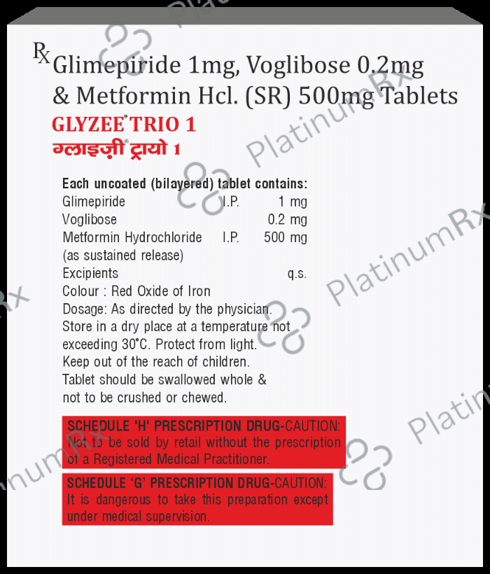 Glyzee Trio 1 Tablet SR
