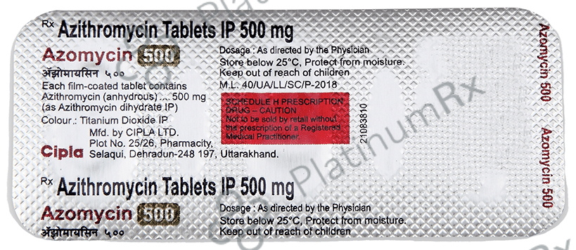 Azomycin 500 Tablet