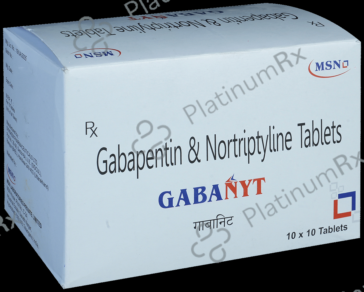 Gabanyt 400/10mg Tablet 10s