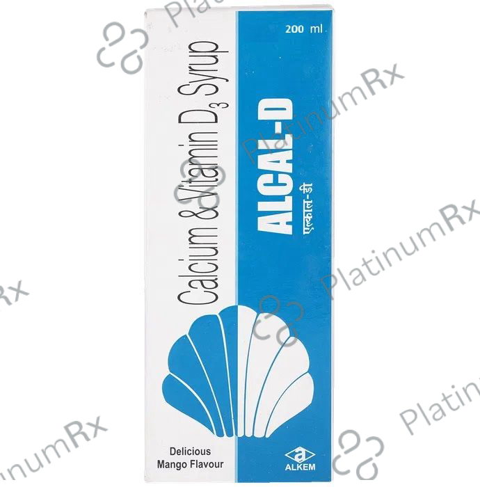 Alcal D (mango Flavour) 250mg/125IU Liquid 200ml