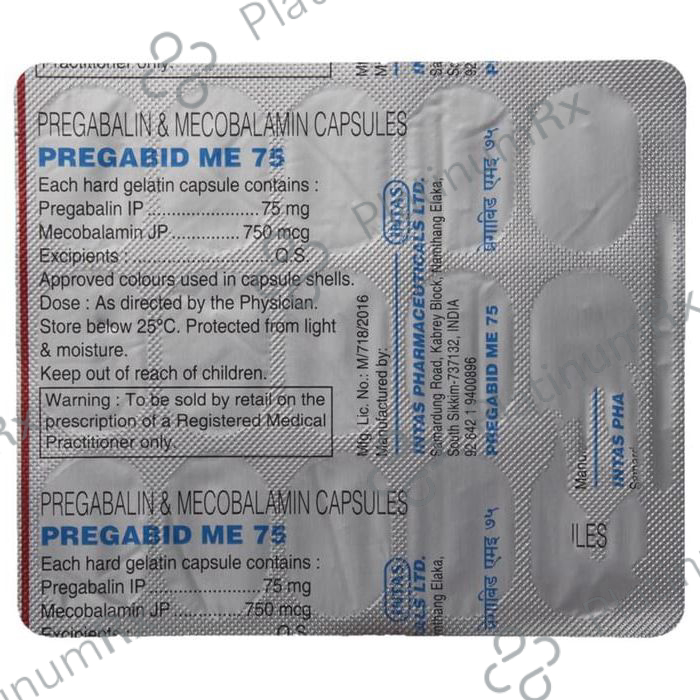 Pregabid ME 75 Capsule