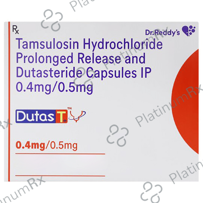 Dutas T Plus 0.5/0.4mg Capsule 15s