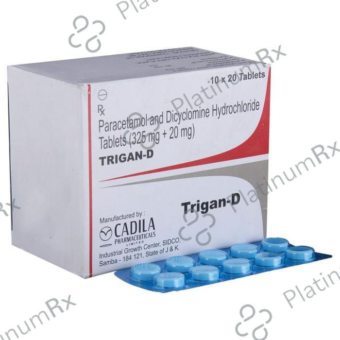 Trigan D 20/325mg Tablet 10s