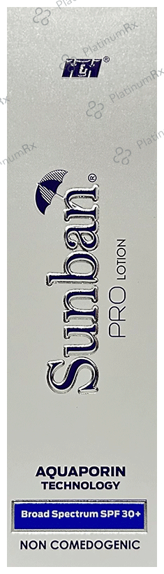 Sunban Pro Lotion SPF 30 Plus 60ml