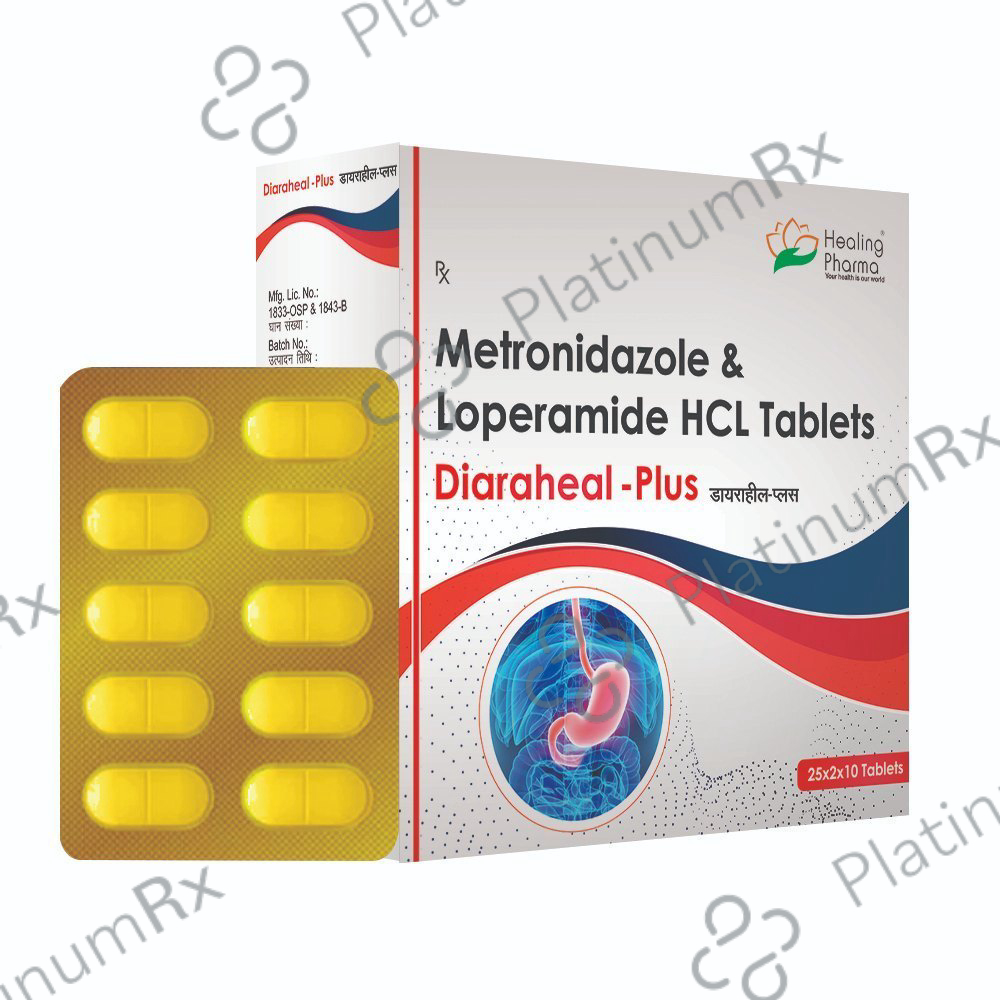 Diaraheal Plus 1.5/200mg Tablet 10s