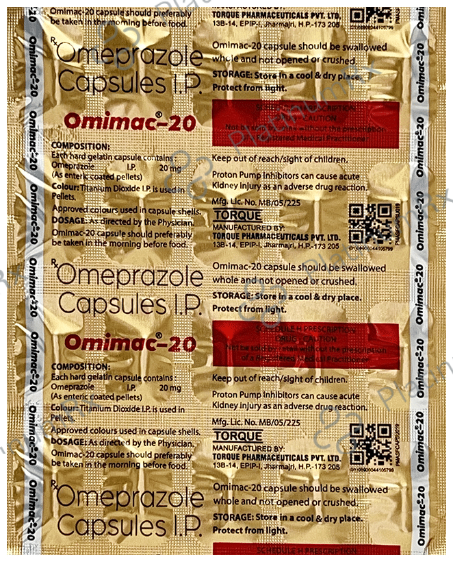 Omimac 20 Capsule