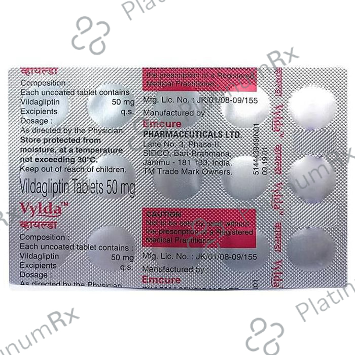 Vylda OD 50mg Tablet