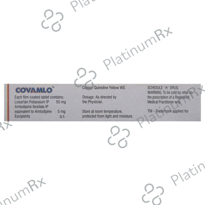 Covamlo 5/50mg Tablet 10s