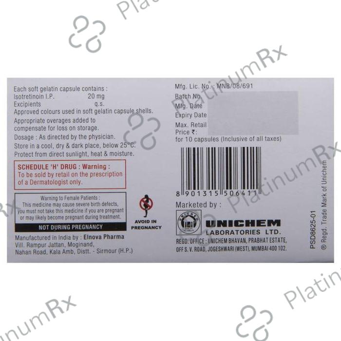 Acnex 20 Capsule