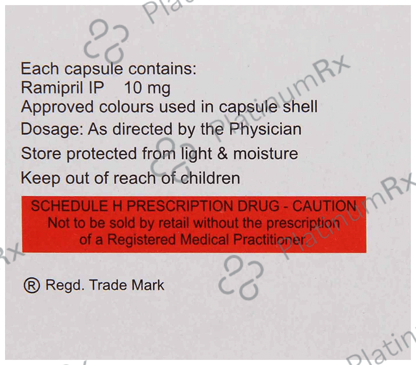Ramcor 10mg Capsule 10s