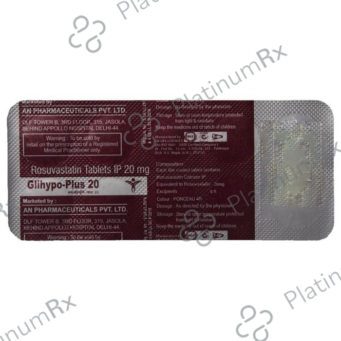 Glihypo-Plus 20 Tablet