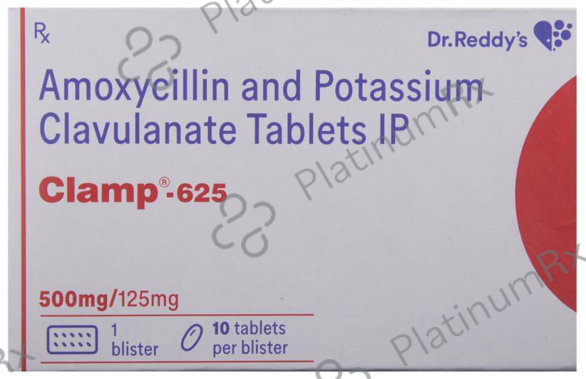 Clamp 625mg Tablet 10s