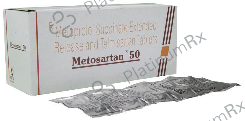 Metosartan 40/50mg Tablet ER 10s