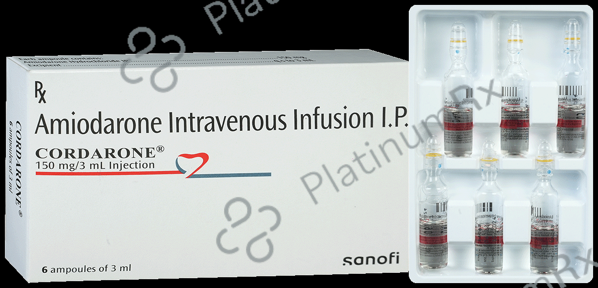 Cordarone 150mg Injection 3ml