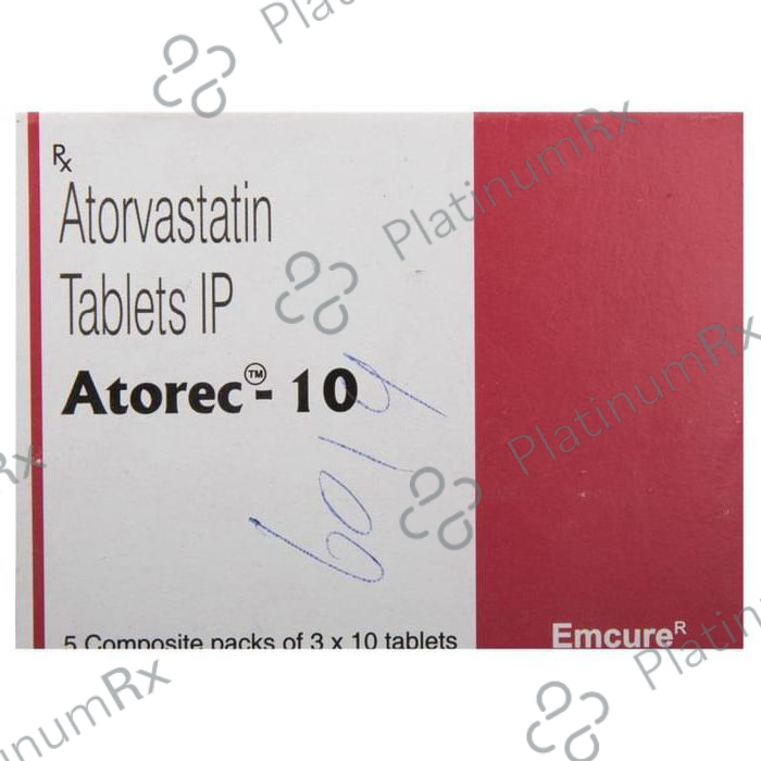 Atorec 10mg Tablet 10s