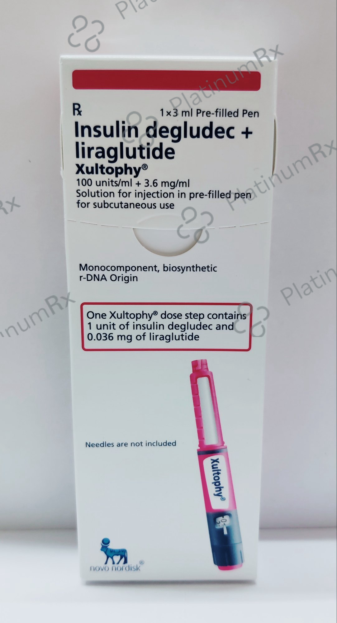 Xultophy 3.6/100mg (100 IU/ml) (5*3ml Disposable Pen)