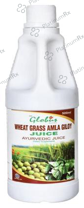 Globus Wheat Grass,Amla,Giloy Juice