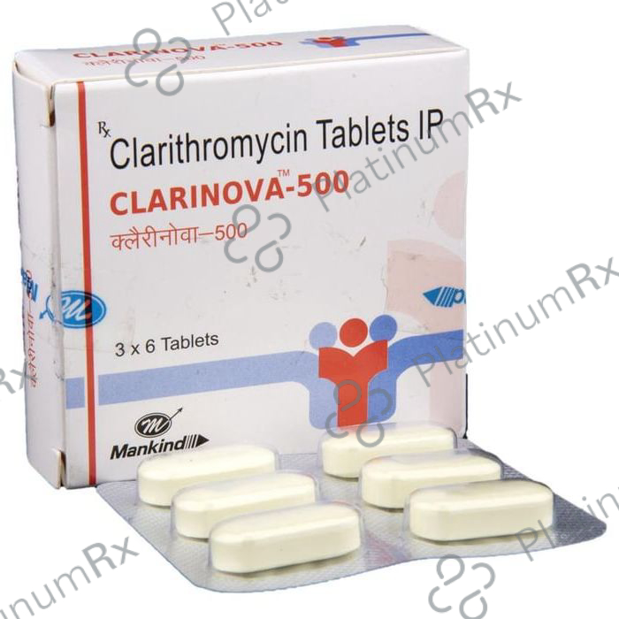 Clarinova 500mg Tablet 10s