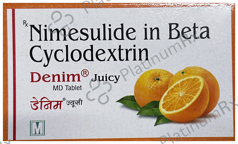 Denim Juicy 100mg Tablet DT