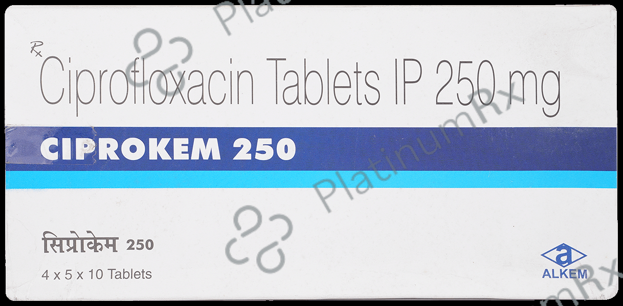 Ciprokem 250mg Tablet