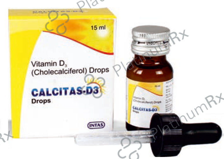 Calcitas D3 60K Nano Shots (1*5ml Bottle)