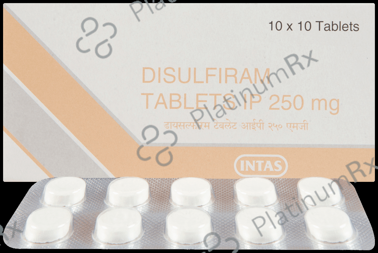 Disulfiram 250mg Tablet