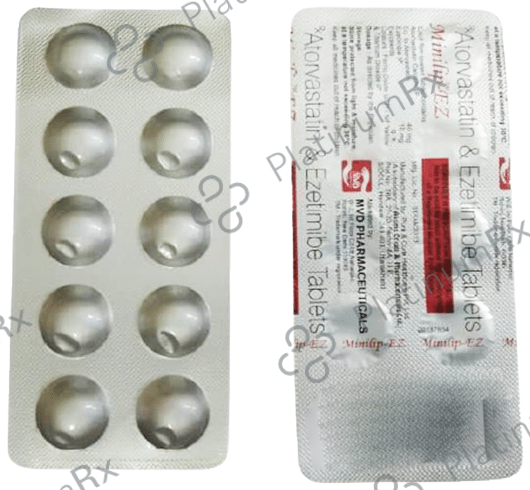 Minilip EZ 40mg/10mg Tablet