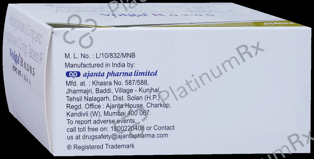 Volga R 0.5mg/0.3mg Tablet 15 Tablet