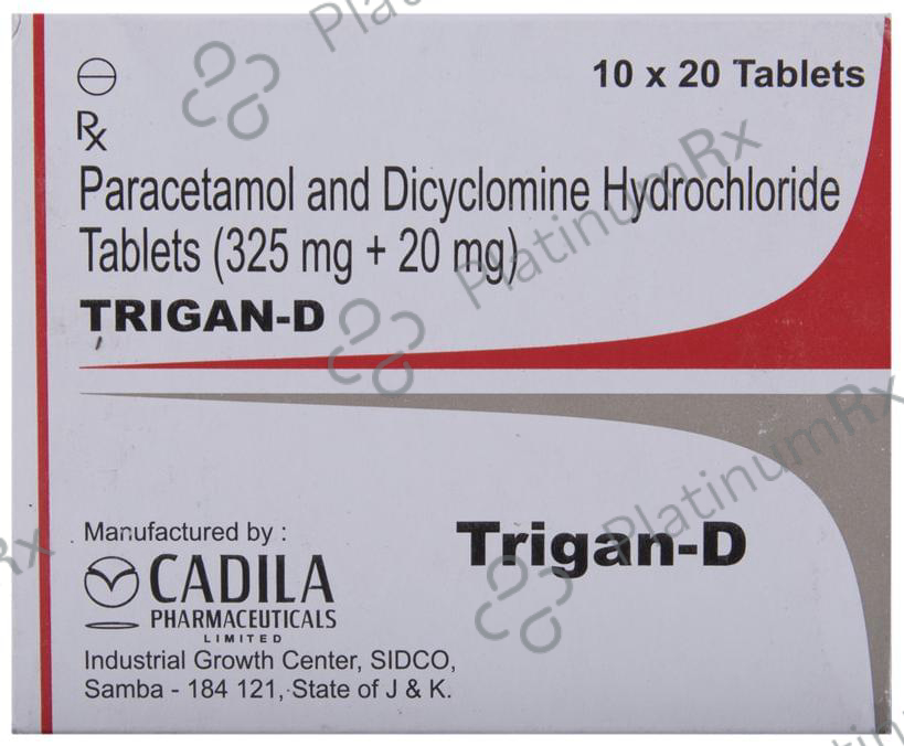 Trigan D 20/325mg Tablet 10s