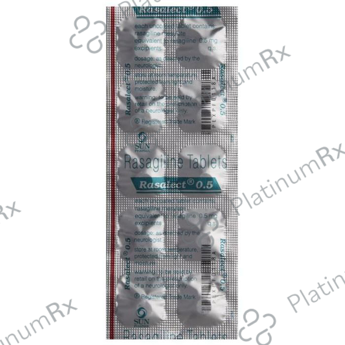 Rasalect 0.5mg Tablet 10s