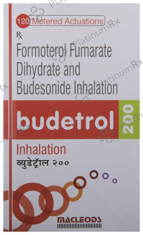 Budetrol 200/6mcg Inhaler 120MDI