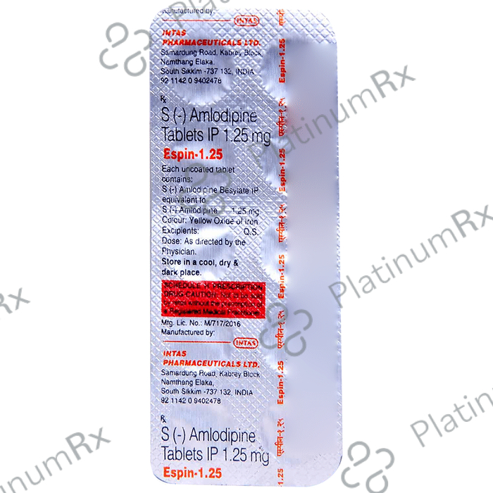 Espin 1.25mg Tablet