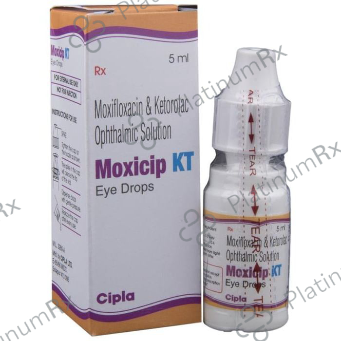 Moxicip KT Eye Drop 5ml