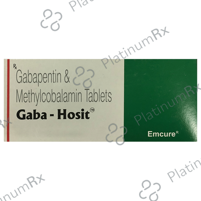 Gaba Hosit 300mg/500mcg Tablet 10s