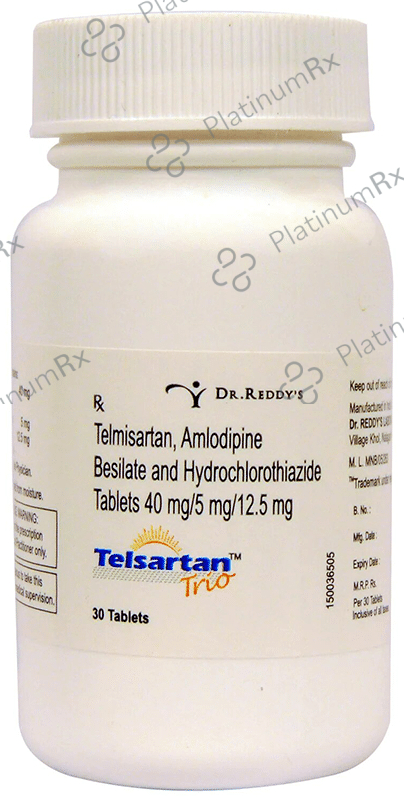 Telsartan Trio Tablet 30s