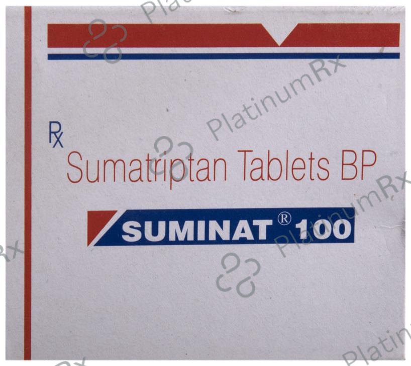 Suminat 100mg Tablet 1s
