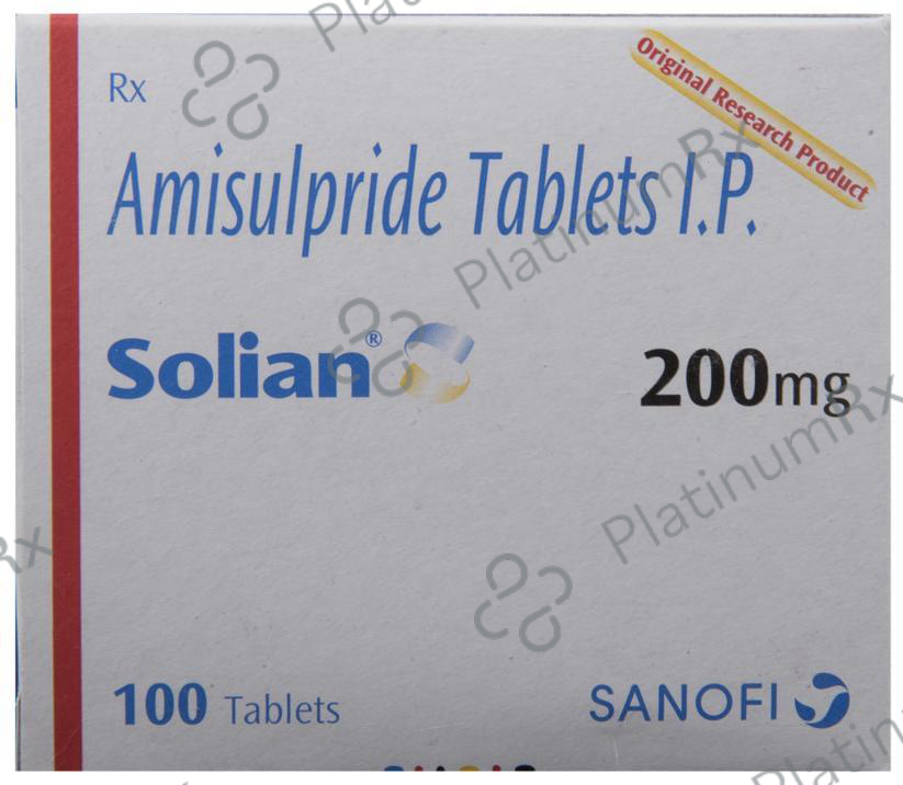 Solian 200mg Tablet 10s