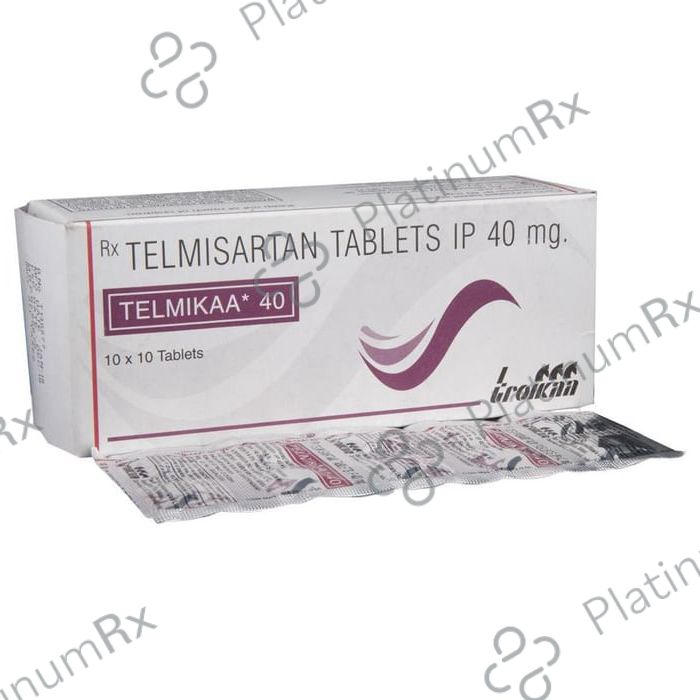 Telmikaa 40mg Tablet 10s
