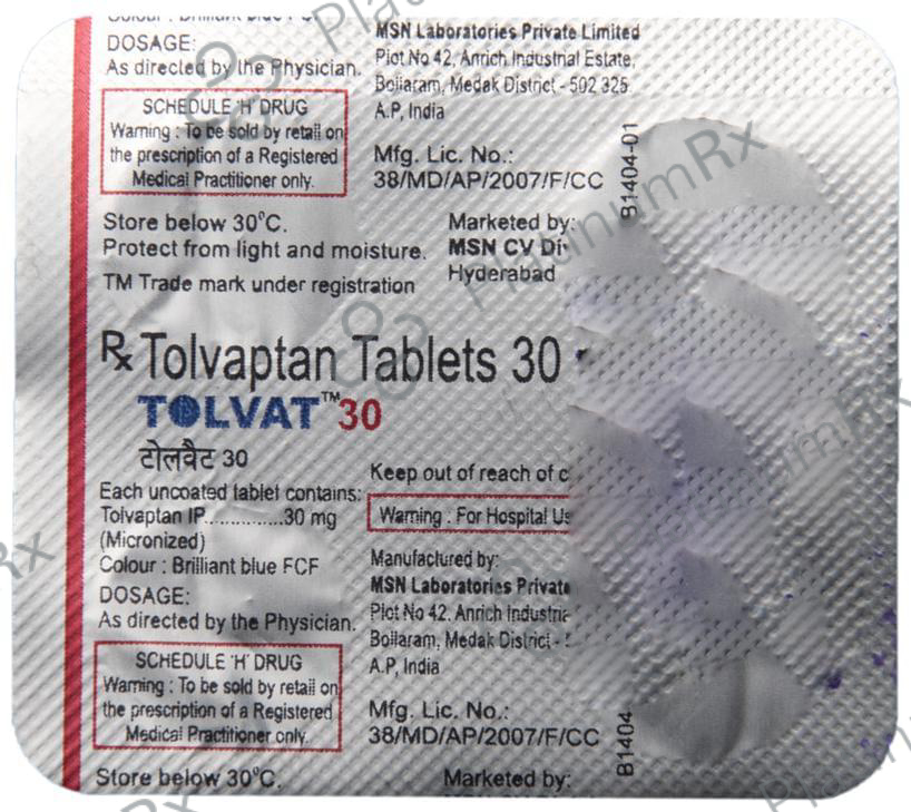 Tolvat 30 Tablet