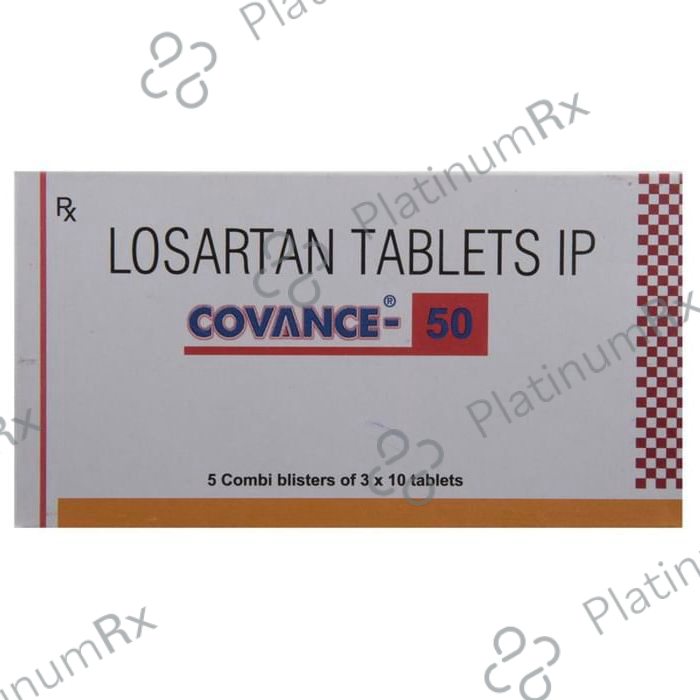 Losartan 50mg Tablet 10s