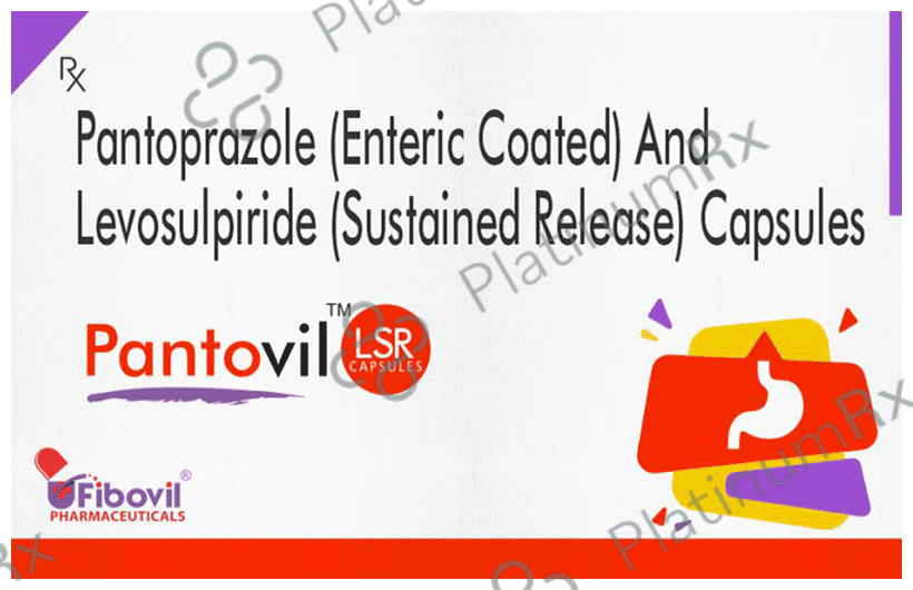 Pantovil L 75mg/40mg Capsule SR