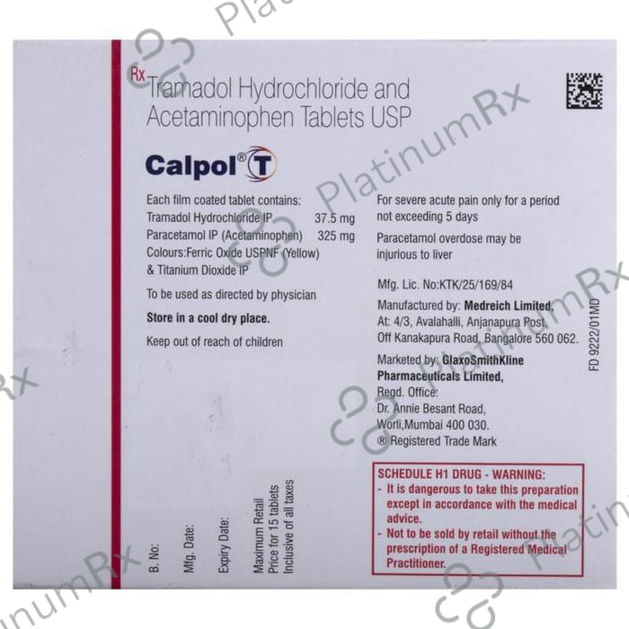 Calpol T Tablet