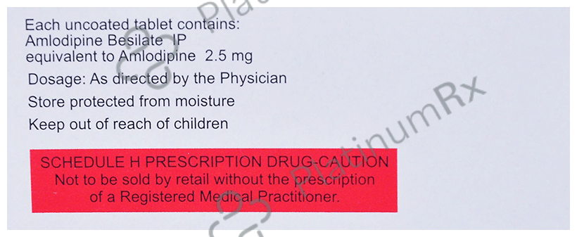 Calchek 2.5mg Tablet 10s