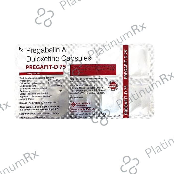 Pregafit-D 75 Capsule