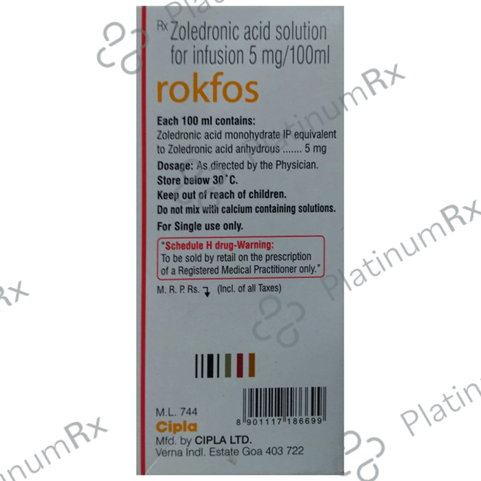 Rokfos Solution for Infusion