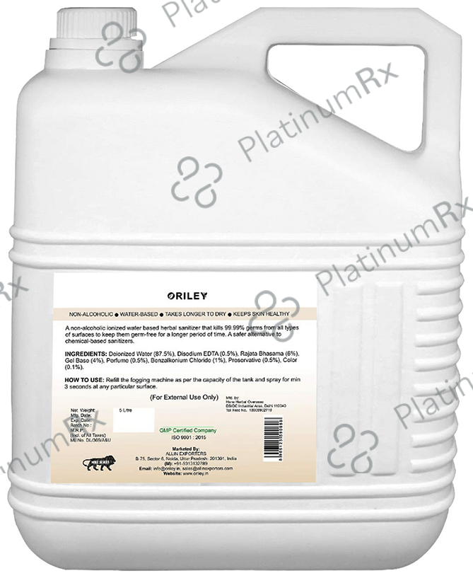 Oriley Fogging Sanitization Sandalwood Liquid