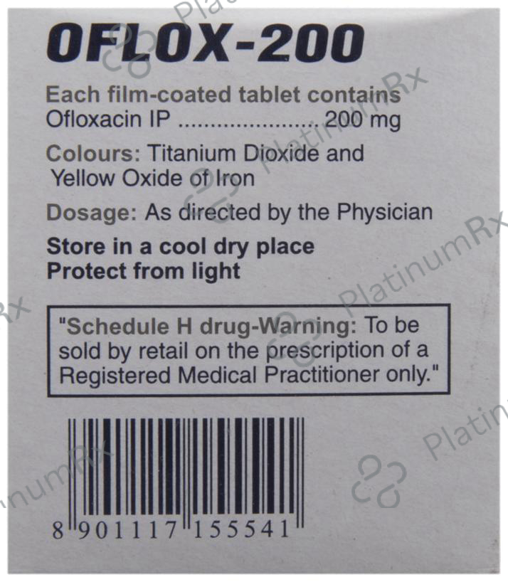 Oflox 200mg Tablet 10s